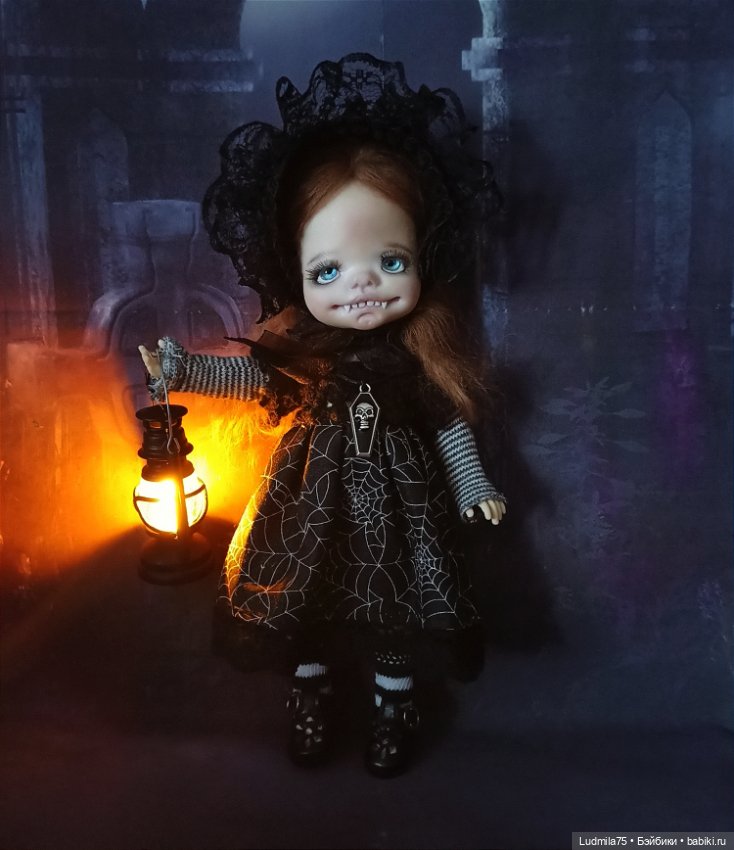 Ещё одна "страшилочка" — Лепка авторских кукол: полимерная глина (фото 5)