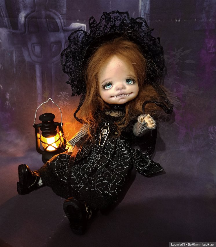 Ещё одна "страшилочка" — Лепка авторских кукол: полимерная глина