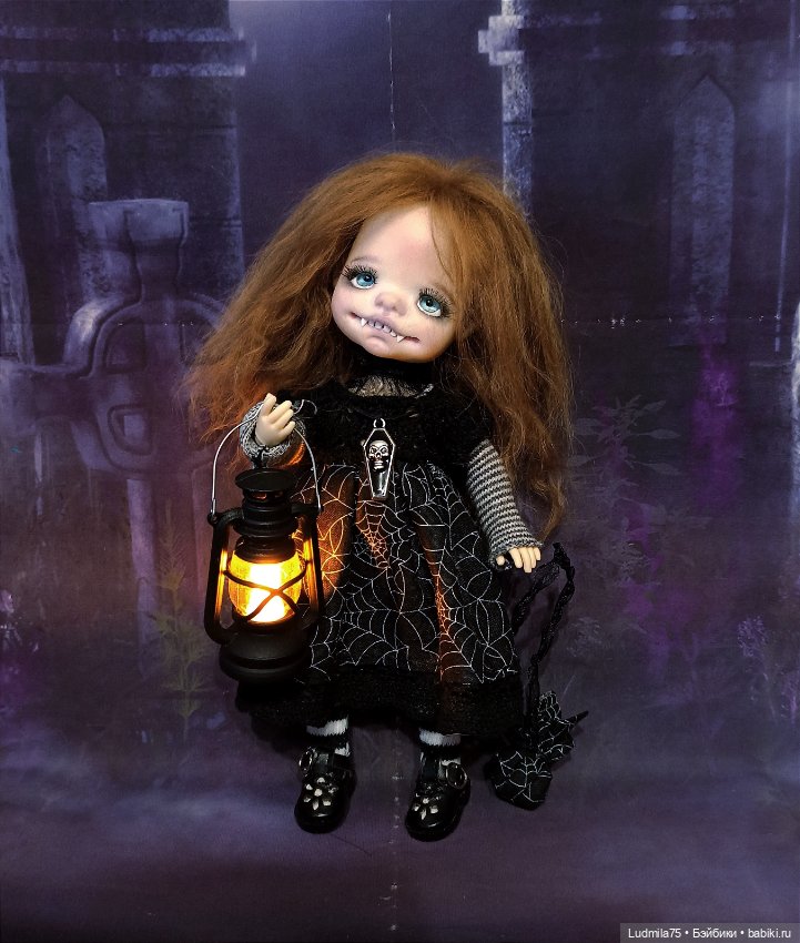 Ещё одна "страшилочка" — Лепка авторских кукол: полимерная глина