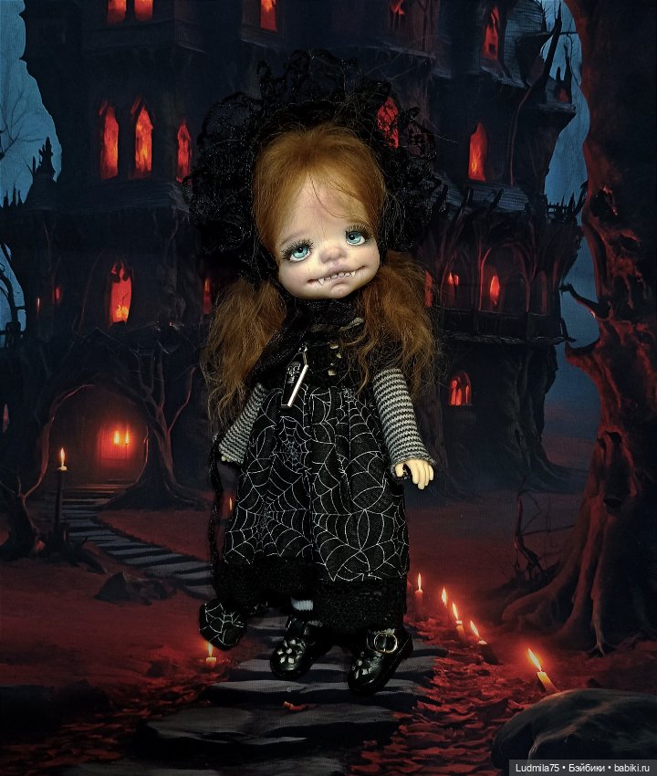 Ещё одна "страшилочка" — Лепка авторских кукол: полимерная глина