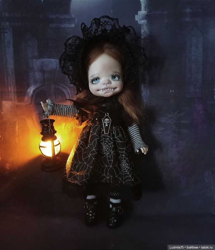 Ещё одна "страшилочка" — Лепка авторских кукол: полимерная глина (фото 4)