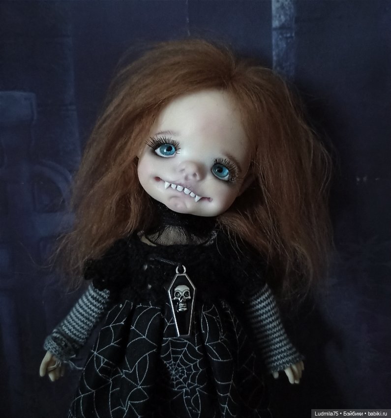 Ещё одна "страшилочка" — Лепка авторских кукол: полимерная глина (фото 6)