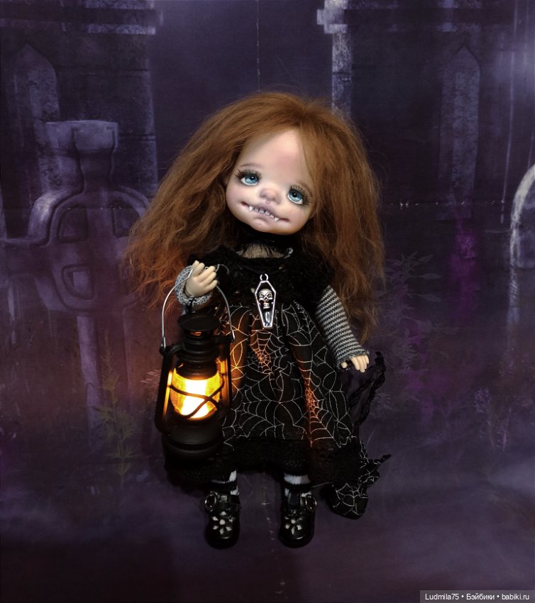 Ещё одна "страшилочка" — Лепка авторских кукол: полимерная глина (фото 9)