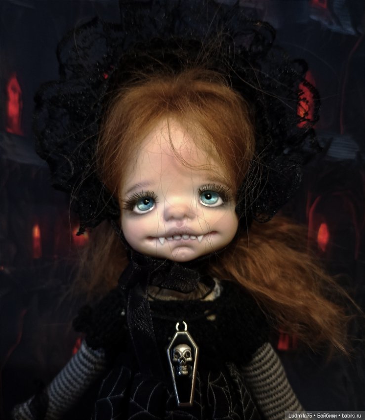 Ещё одна "страшилочка" — Лепка авторских кукол: полимерная глина