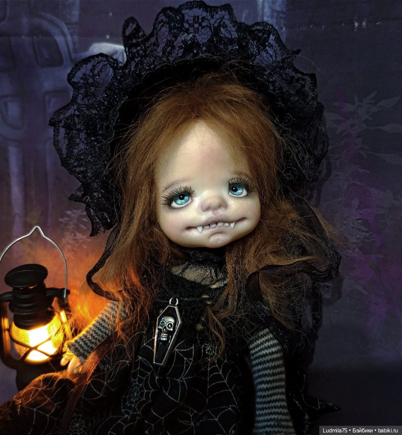 Ещё одна "страшилочка" — Лепка авторских кукол: полимерная глина