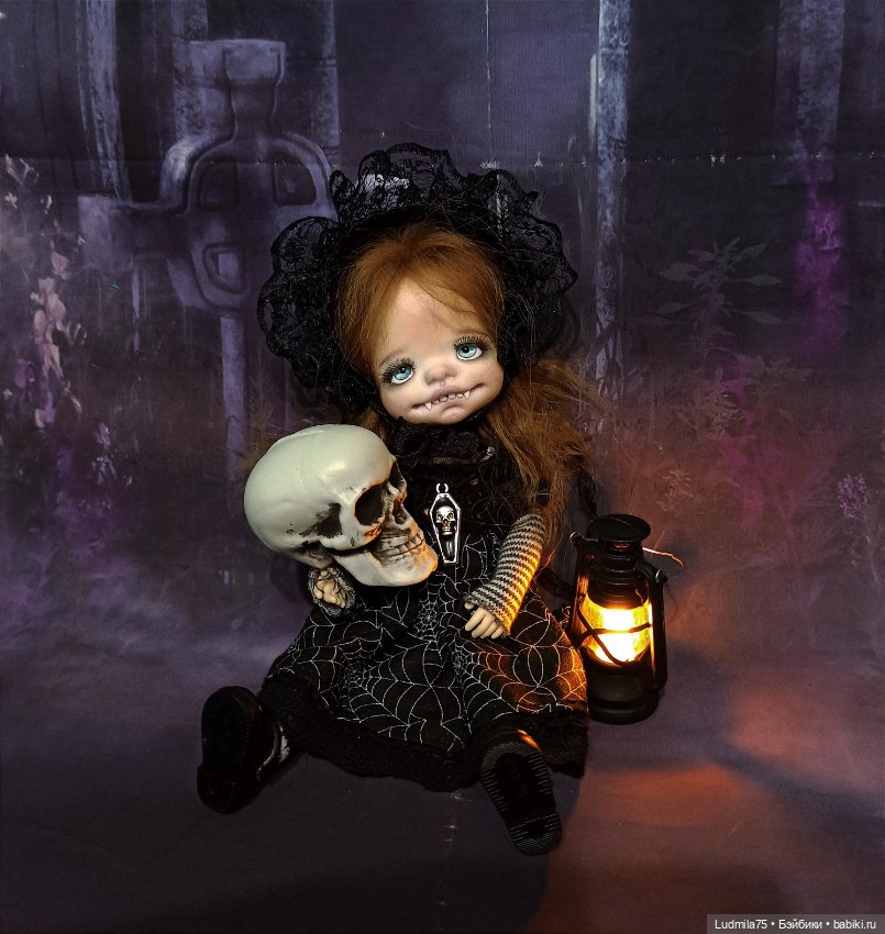 Ещё одна "страшилочка" — Лепка авторских кукол: полимерная глина