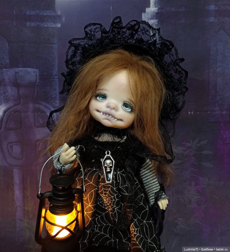 Ещё одна "страшилочка" — Лепка авторских кукол: полимерная глина (фото 8)