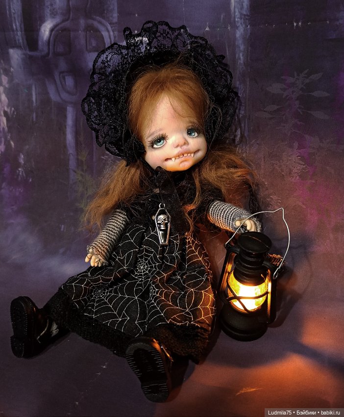 Ещё одна "страшилочка" — Лепка авторских кукол: полимерная глина