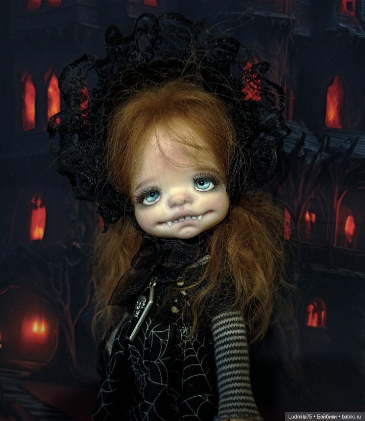 Ещё одна "страшилочка" — Лепка авторских кукол: полимерная глина