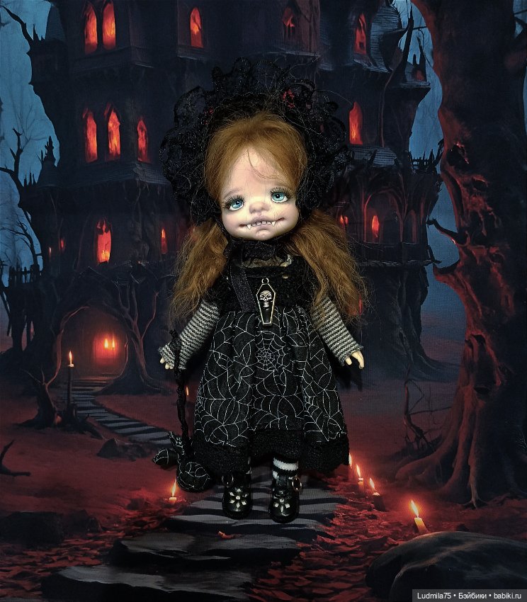 Ещё одна "страшилочка" — Лепка авторских кукол: полимерная глина