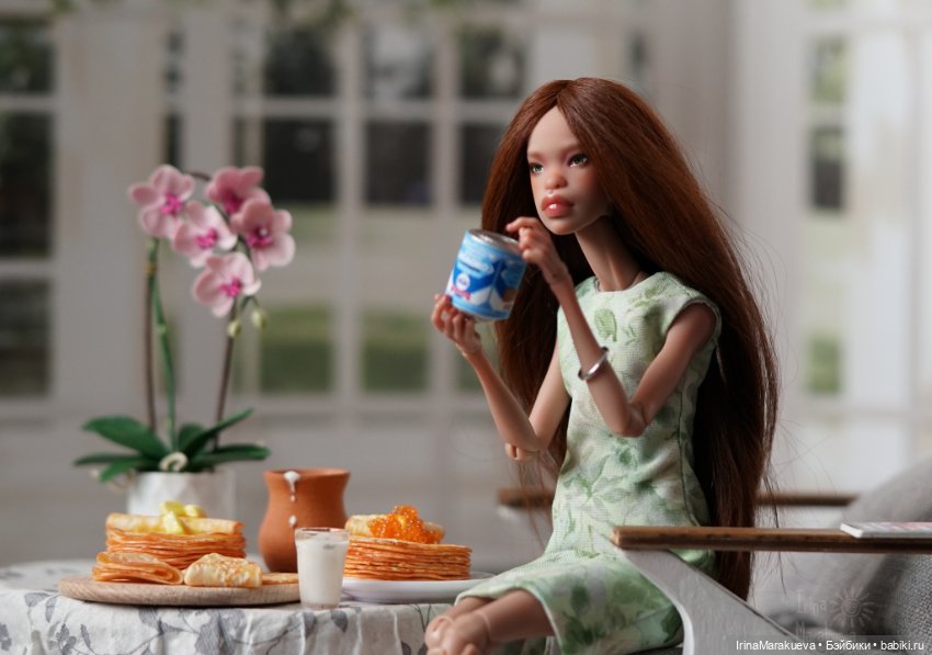 Лола и блинчики — Авторские куклы BJD (БЖД) у нас дома: фото