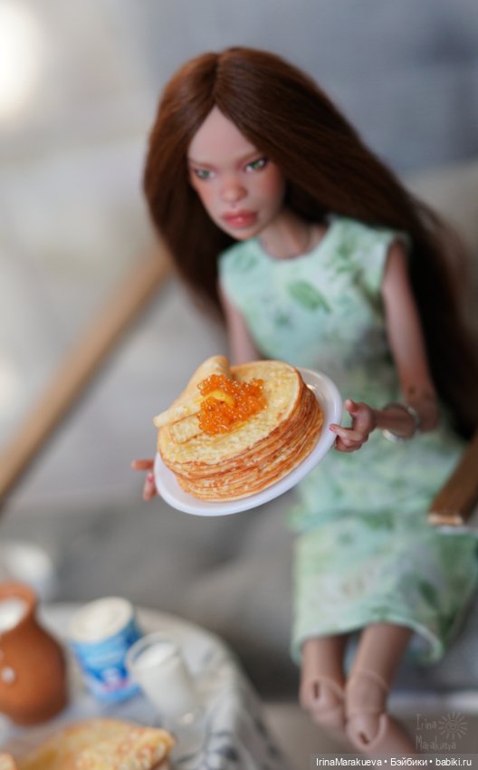 Лола и блинчики — Авторские куклы BJD (БЖД) у нас дома: фото