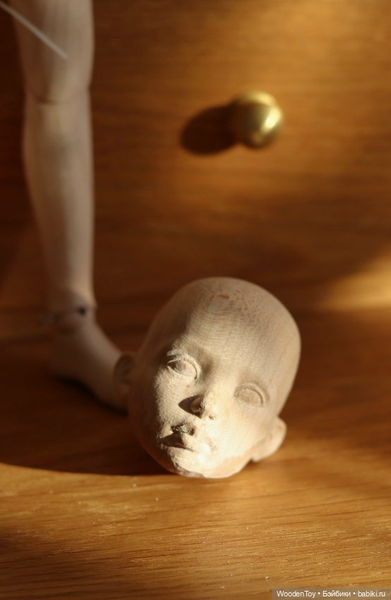 Первая шарнирная кукла из клёна (фото 2)