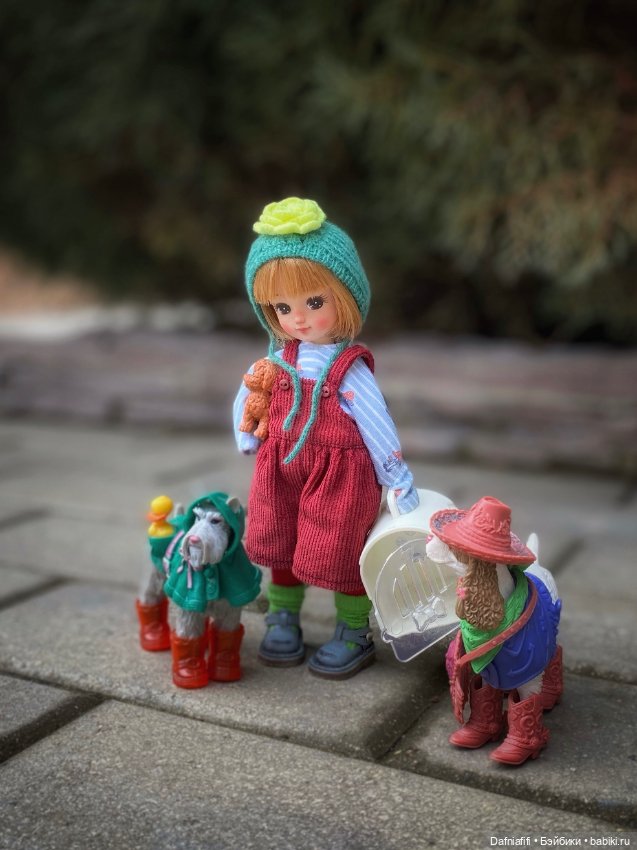 Люсьен и пёсики — Игровые куклы разных производителей (Разное): редкие бренды (фото 4)