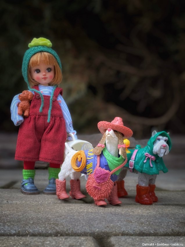 Люсьен и пёсики — Игровые куклы разных производителей (Разное): редкие бренды (фото 6)