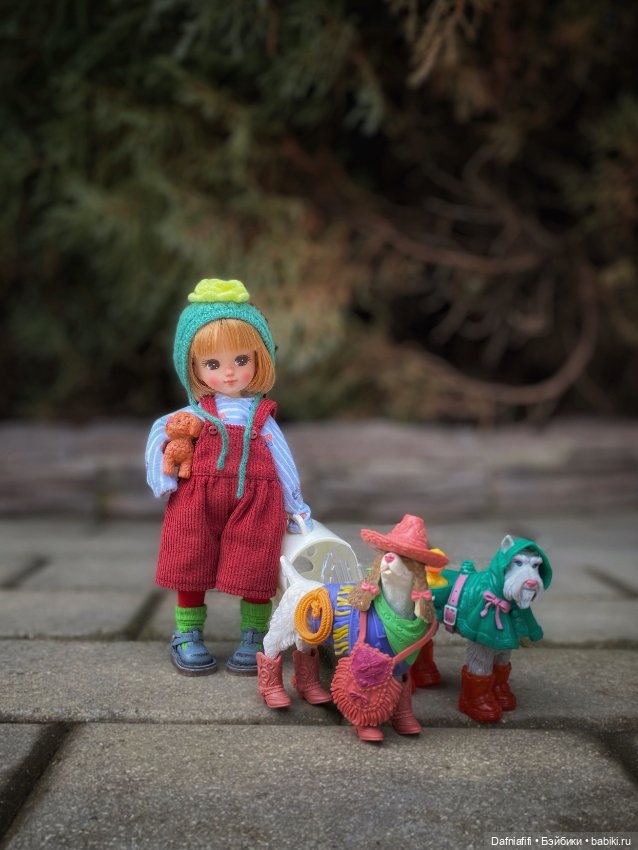 Люсьен и пёсики — Игровые куклы разных производителей (Разное): редкие бренды (фото 3)