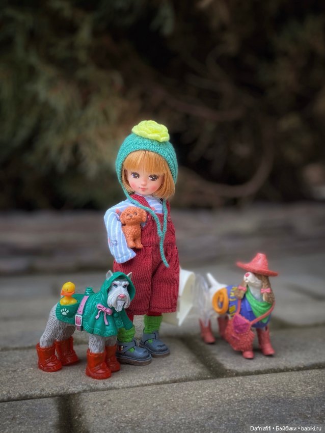 Люсьен и пёсики — Игровые куклы разных производителей (Разное): редкие бренды (фото 9)