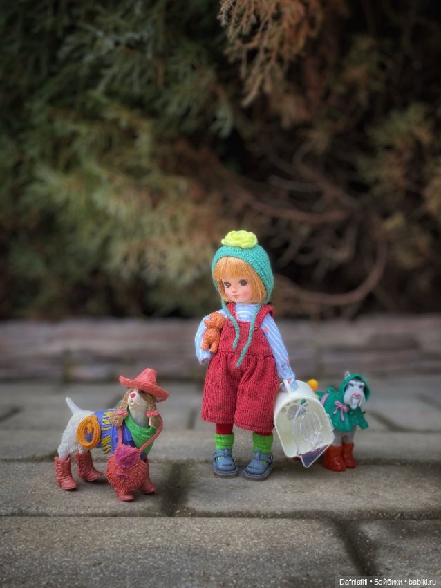 Люсьен и пёсики — Игровые куклы разных производителей (Разное): редкие бренды