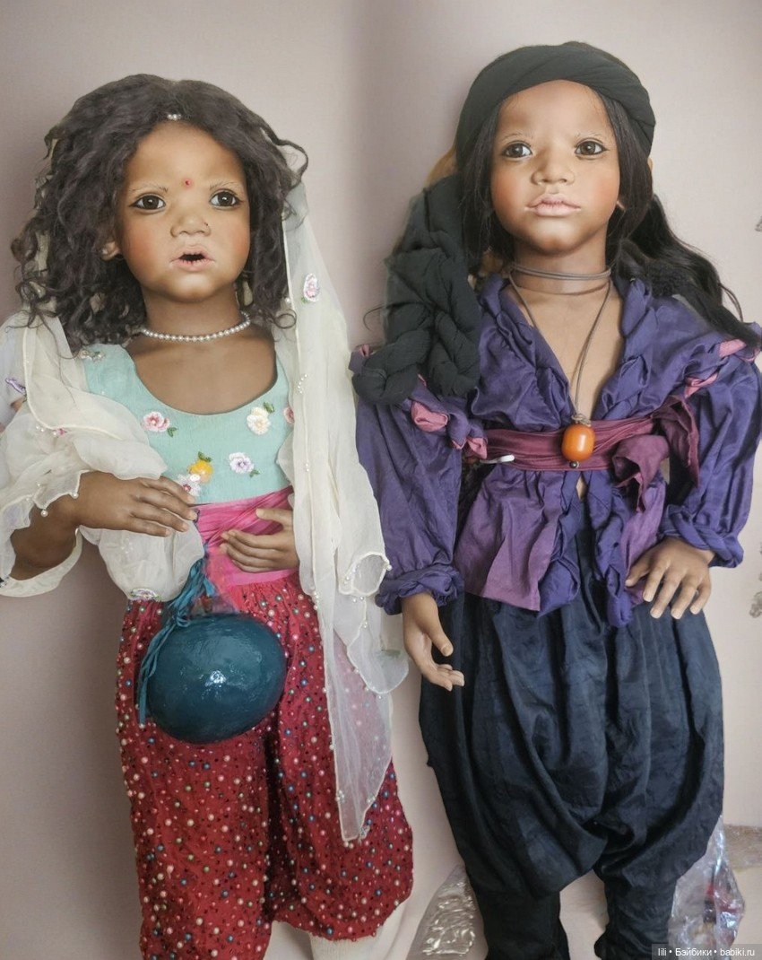 Mohini и Mohin — Куклы Annette Himstedt (Аннетт Химстедт): коллекционные