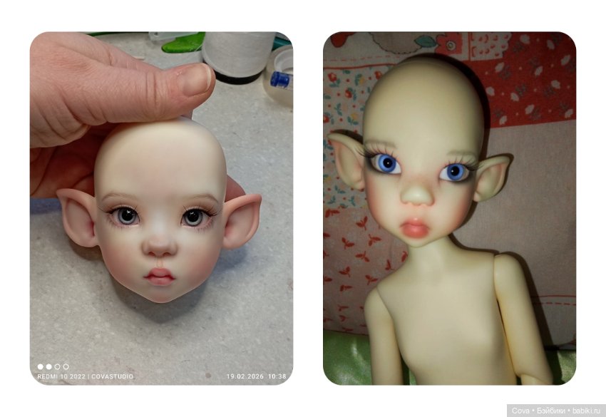 Преображение БЖД — Куклы Kaye Wiggs (Кайе Виггс): авторские BJD (БЖД) (фото 5)