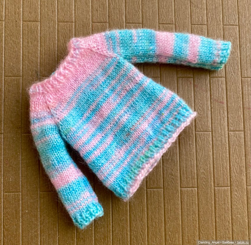 Яркие джемперы — Одежда и обувь для кукол своими руками: фото (фото 8)