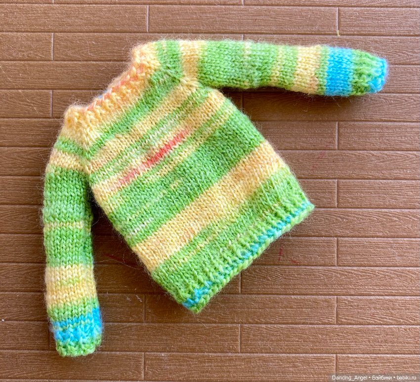 Яркие джемперы — Одежда и обувь для кукол своими руками: фото (фото 9)