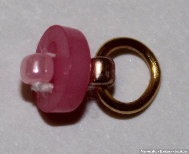 Как сделать соску для малышки зуру или пупса 7-8см (фото 3)