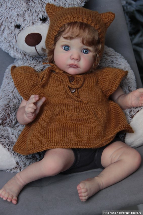 Малышка из молдика Kobi скульптора Karola Wegerich (фото 2)