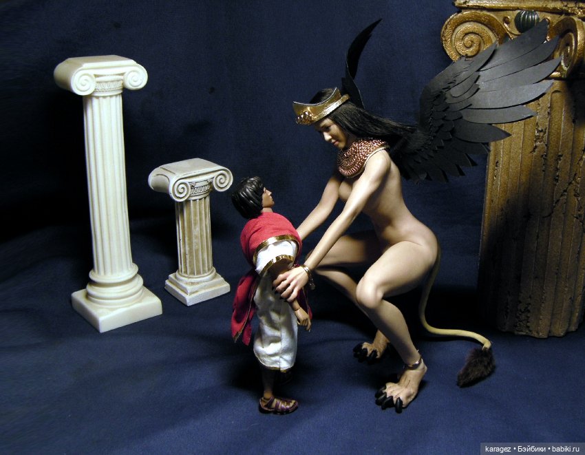 Загадка Сфинкса — Одежда и обувь для кукол своими руками: фото