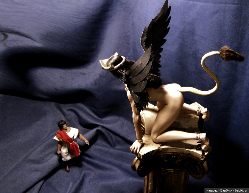 Загадка Сфинкса — Одежда и обувь для кукол своими руками: фото