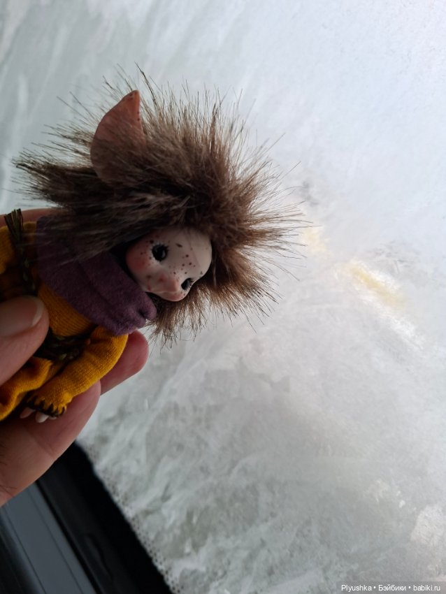 Аука и морозные узоры — Домашние фото авторских кукол: личные коллекции (фото 2)