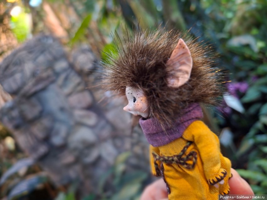 Аука в джунглях — Домашние фото авторских кукол: личные коллекции