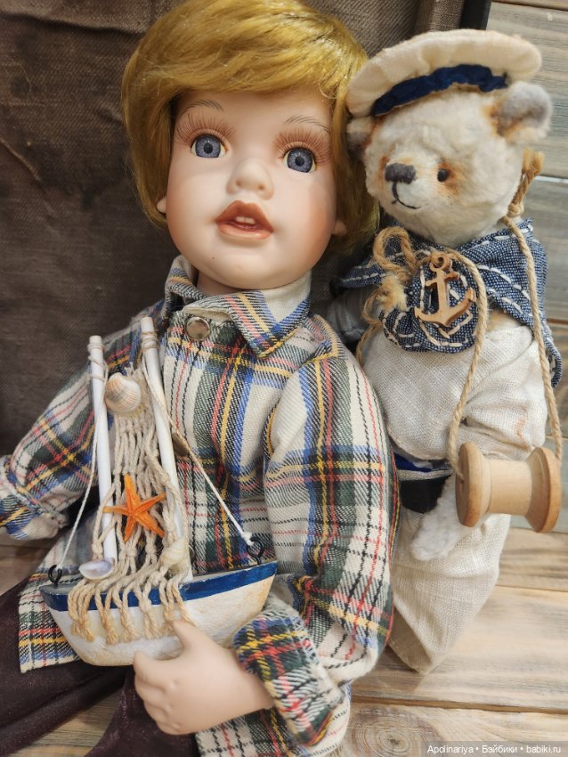 Детство с парусами — Авторские мишки Тедди и друзья: фото (фото 9)