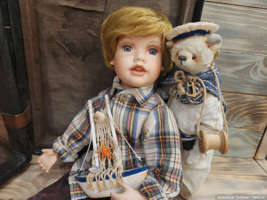 Детство с парусами — Авторские мишки Тедди и друзья: фото (фото 10)