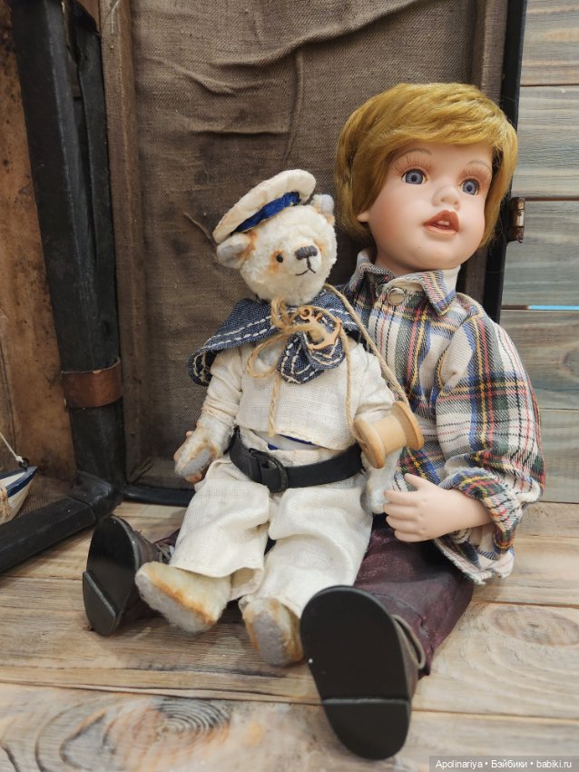 Детство с парусами — Авторские мишки Тедди и друзья: фото (фото 8)