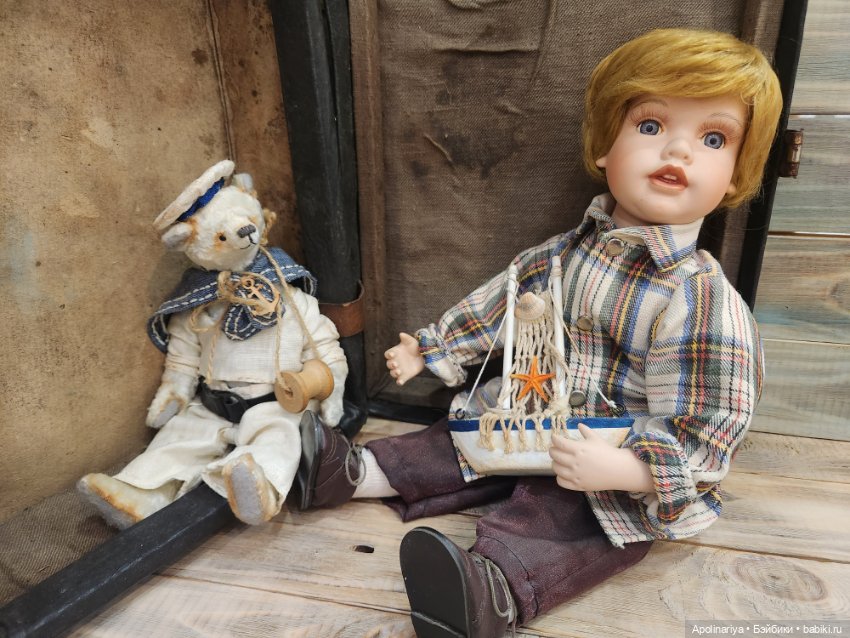 Детство с парусами — Авторские мишки Тедди и друзья: фото (фото 3)