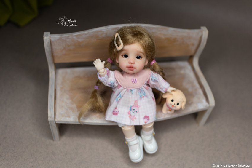 Новая малышечка готова — Лепка авторских кукол: полимерная глина (фото 7)