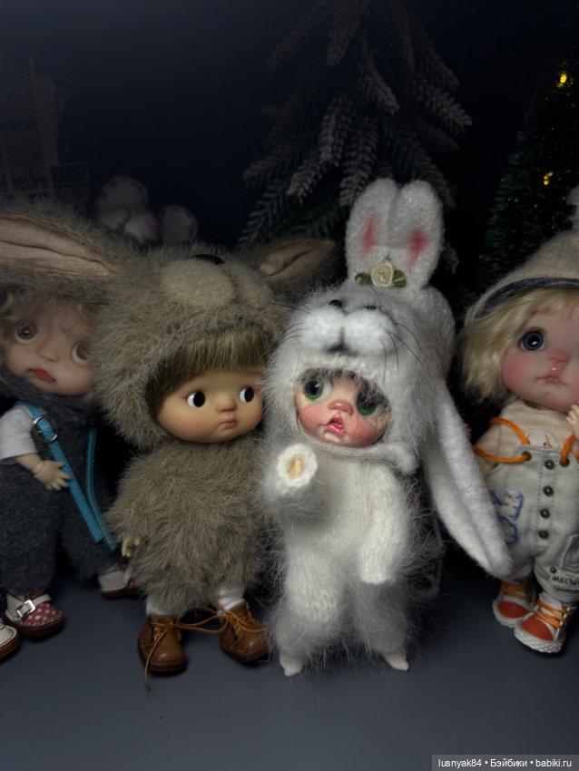 Зайкииии🐇 — Куклы и тела Obitsu 11 (Ob11): гибриды