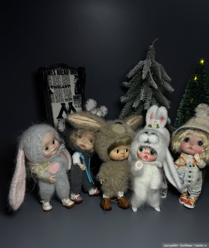 Зайкииии🐇 — Куклы и тела Obitsu 11 (Ob11): гибриды (фото 4)