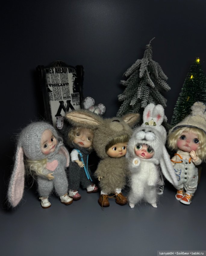 Зайкииии🐇 — Куклы и тела Obitsu 11 (Ob11): гибриды (фото 7)