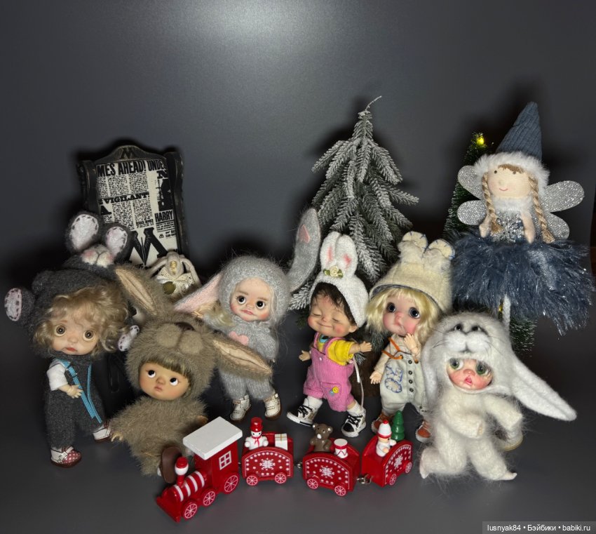 Зайкииии🐇 — Куклы и тела Obitsu 11 (Ob11): гибриды (фото 3)