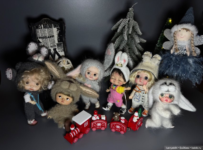Зайкииии🐇 — Куклы и тела Obitsu 11 (Ob11): гибриды