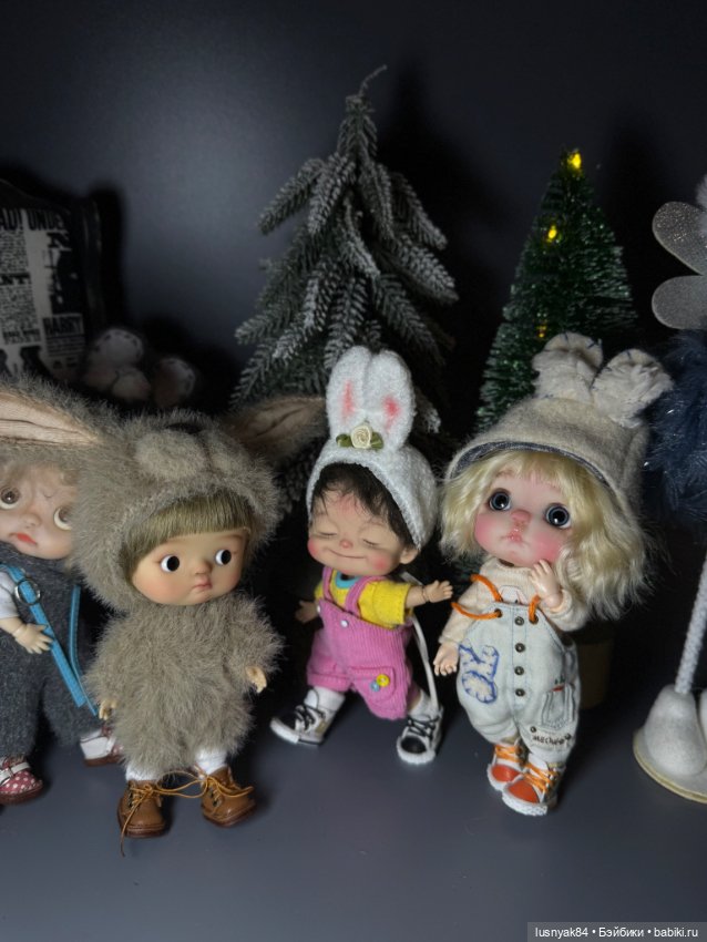 Зайкииии🐇 — Куклы и тела Obitsu 11 (Ob11): гибриды