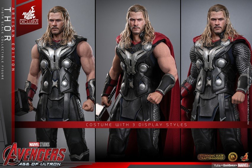 Hot Toys - новый Тора — Коллекционные фигурки Hot Toys (Хот Тойс) 1:6: фото (фото 2)