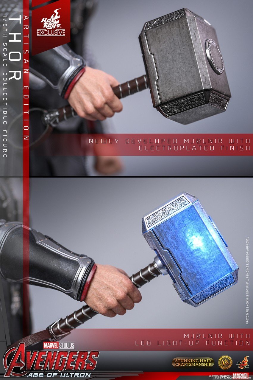 Hot Toys - новый Тора — Коллекционные фигурки Hot Toys (Хот Тойс) 1:6: фото (фото 5)