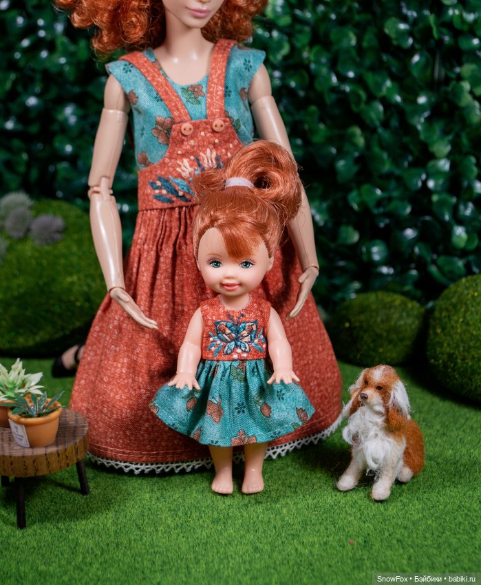 Familylook для Барби и Келли