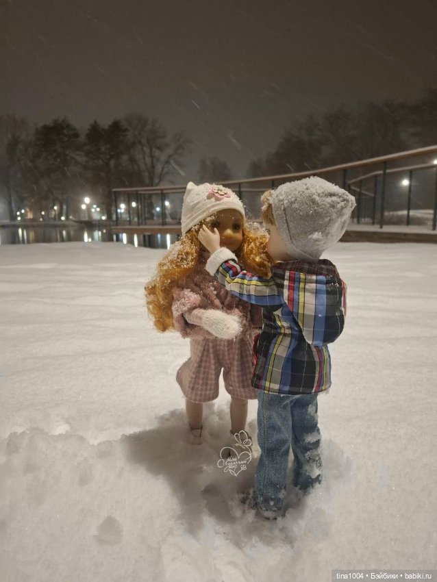 ИЗ ЖИЗНИ КУКОЛ Зимняя прогулка (очередная) (фото 8)