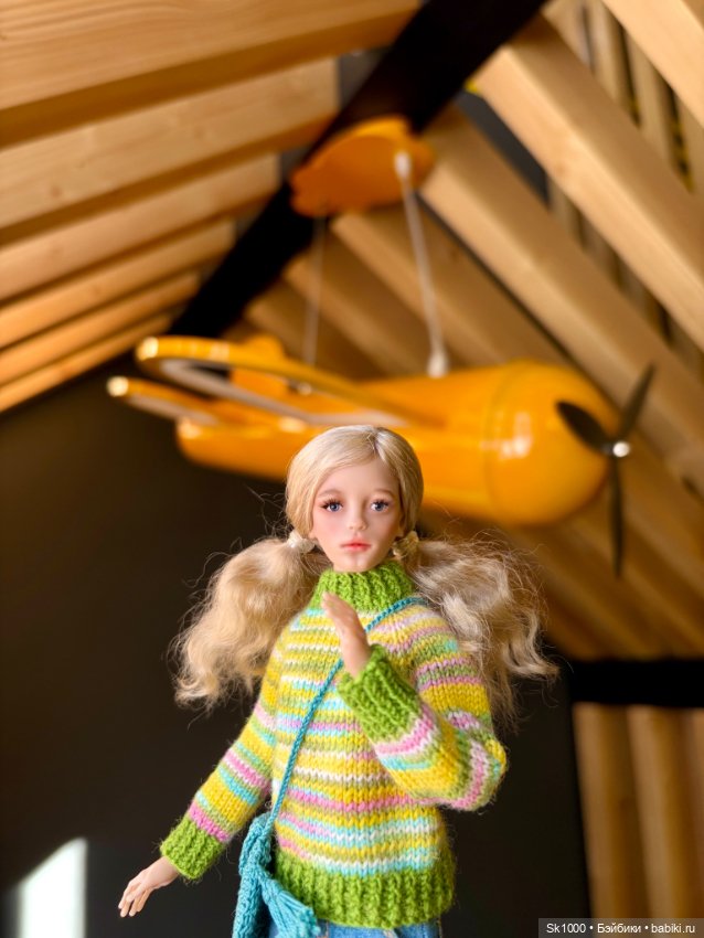 Прогулка среди сугробов с Софи (Она Н.Петровой) (фото 2)