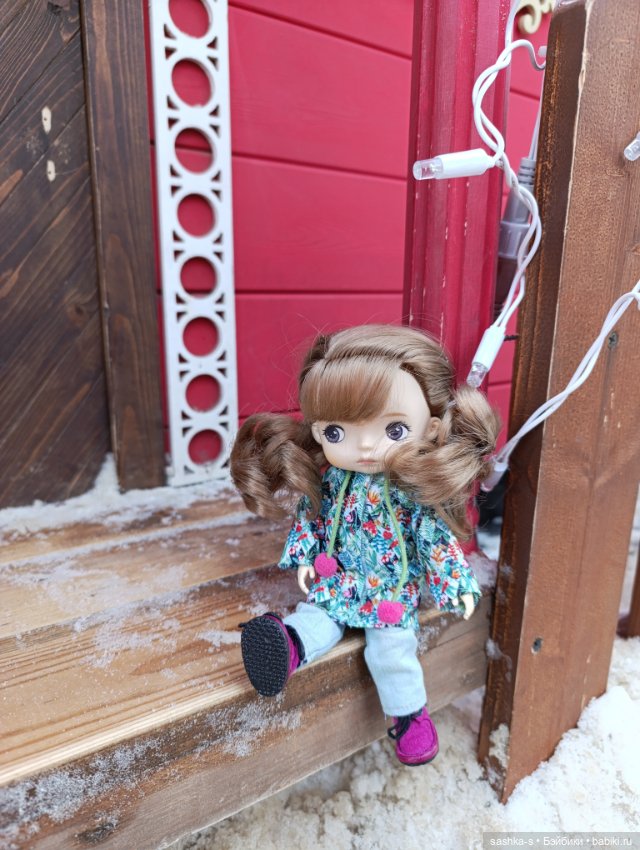 Зимние прогулки с куклами - ч.2 (фото 8)