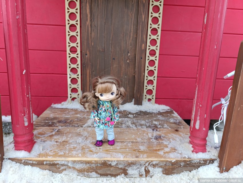 Зимние прогулки с куклами - ч.2 (фото 5)